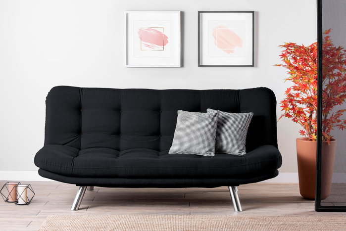 Atelier Del Sofa Misa Sofabed Negro Atelier Del Sofa Misa Sofabed Negro